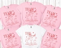 Personalised Hen Party T shirts Team Bride Bridal Party Shirts Personalised Matching Tribe Bachelorette Hen Party Tops Bride To Be Custom product logo