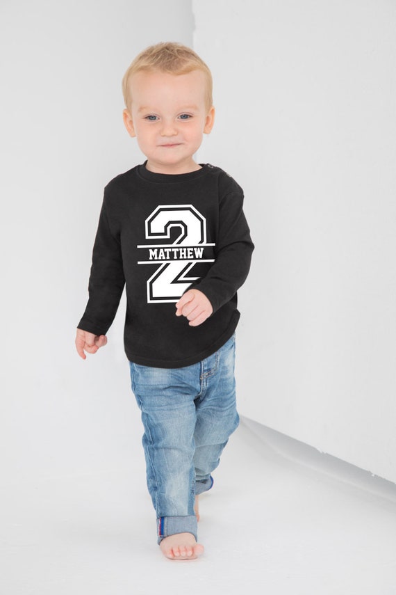 Personalised 2 year old t shirt Clearance