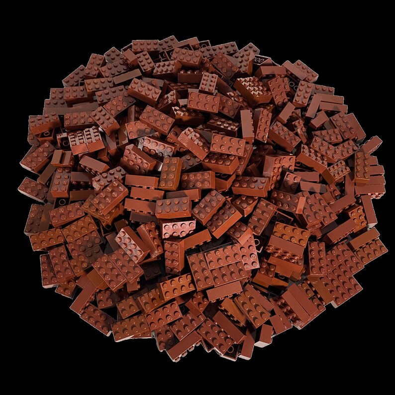 De lucht adverteren Aan het water LEGO 2x4 Stenen Roodbruin 500 stuks Roodbruine stenen 3001 - Etsy Nederland