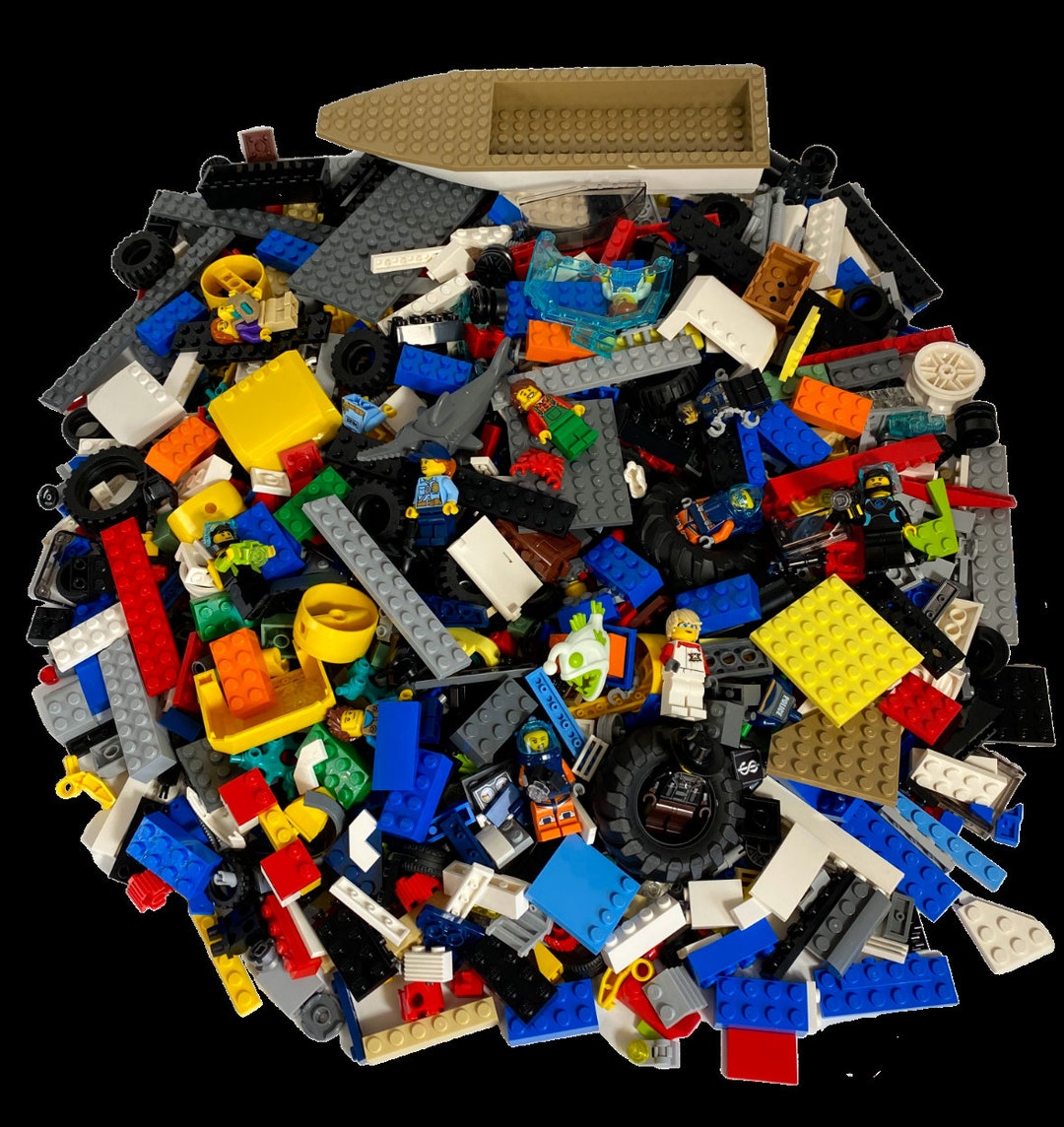 LEGO City Original Mix Coloured Mixed NEW Quantity 100x - Etsy