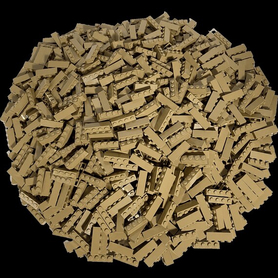 LEGO 1x4 Bricks High Bricks Dark Beige 3010 NEW Quantity 100x