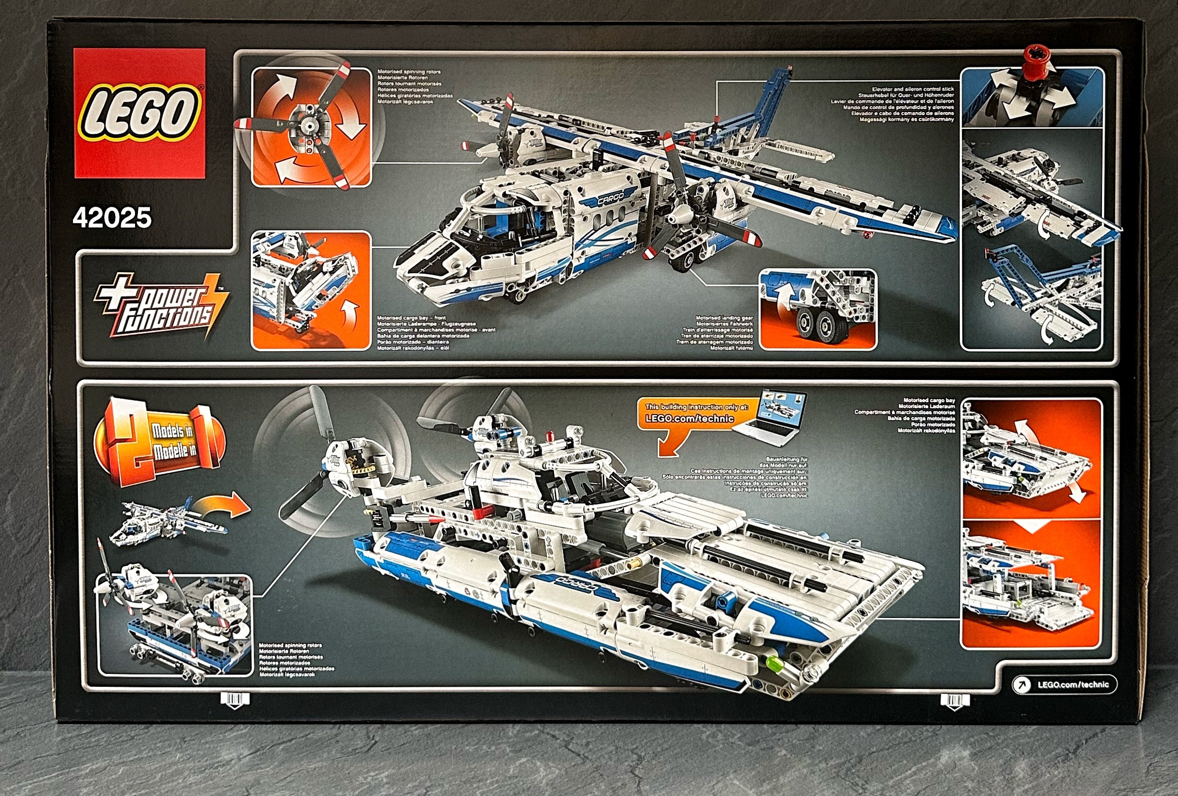 LEGO Set Technology Cargo Plane 42025 NEW Parts 2130x Etsy
