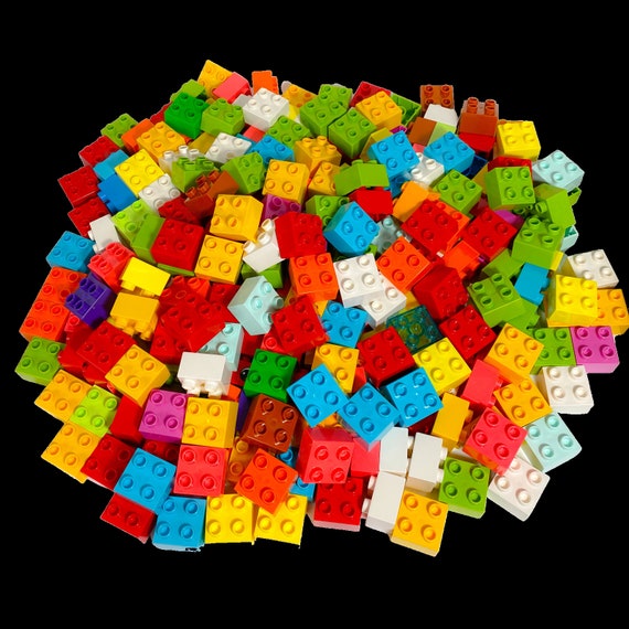 LEGO DUPLO 2x2 Mattoncini da costruzione Blocchi da costruzione di base  Colorati misti 3437 NOVITÀ Importo 25x -  Italia