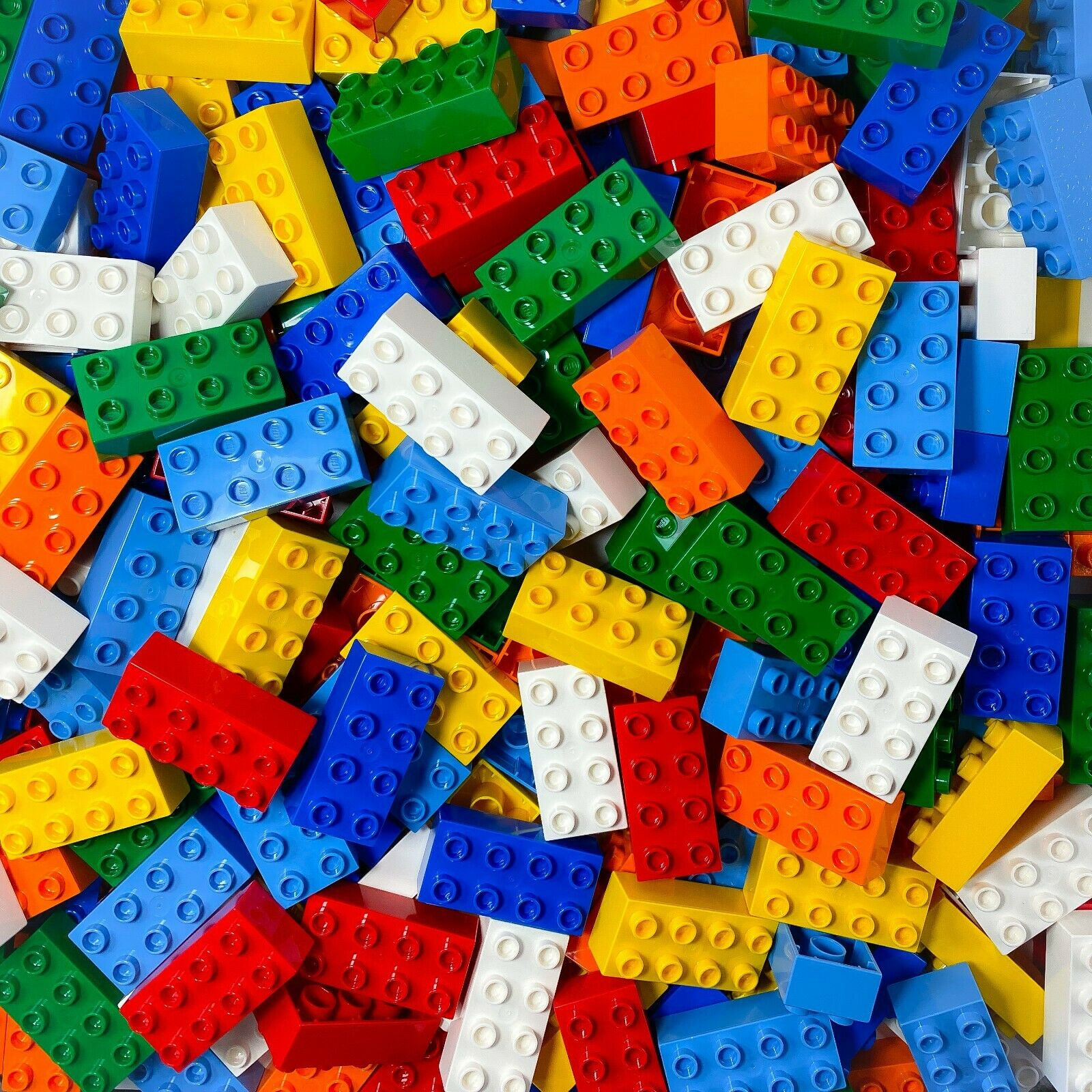 LEGO DUPLO 2x4 Building Blocks Mixed Colour 3011 NEW - Etsy Sweden