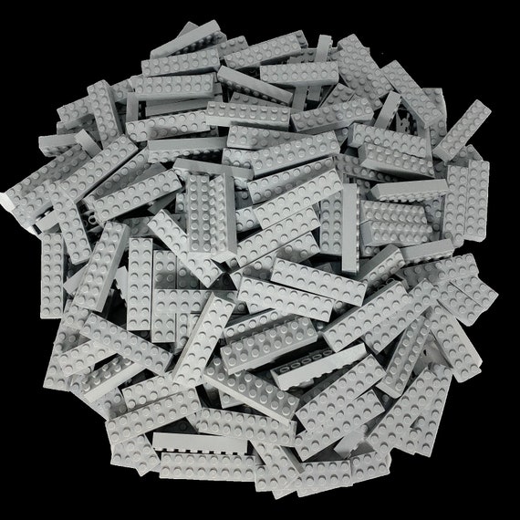 50 Grijze LEGO Stenen 2x8 Bouwstenen Klassiek Basic City - Etsy België