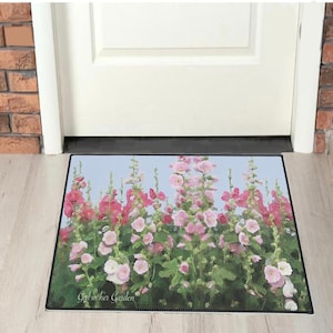 Door Mat, Decorative Rug, Entry Mat, Colorful Rug, Floor Mat, Floral Rug, Welcome Doormat Home Decor Rug Accent Rug Floral Doormat Floor Mat