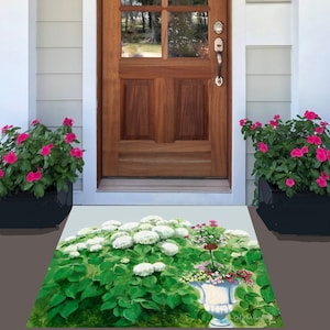 Paillasson, paillasson d&#39;extérieur, paillasson de bienvenue, tapis de sol, paillasson d&#39;entrée, paillasson floral, tapis de sol paillasson d&#39;entrée, paillasson printanier, paillasson d&#39;entrée