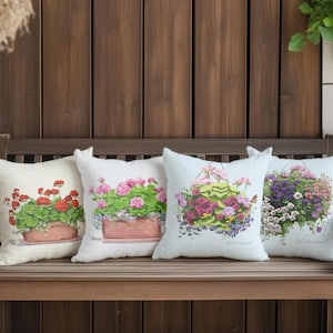 Flower Bench Cushion - Etsy