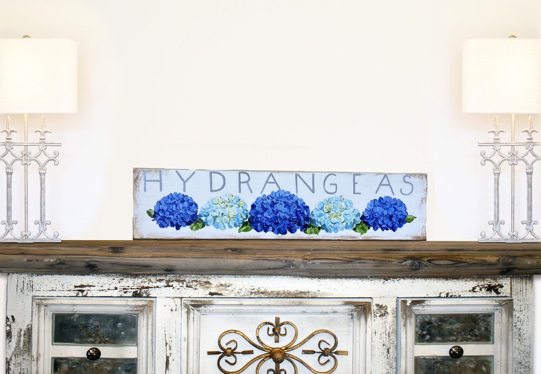 Farmhouse Wall Decor, Wood Wall Art, Floral Wood Sign, Farmhouse