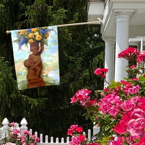 Bandiere da giardino piccole / Bandiera del cortile / Bandiera della casa 28x40 / Bandiere da giardino estive 12x18 Doppia faccia / Bandiera per iarda / Bandiera del giardino / Bandiera di primavera