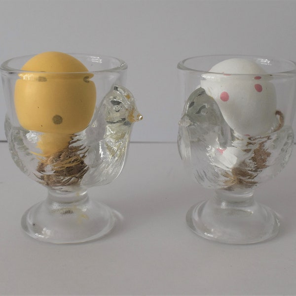 Glass Egg Cups Etsy UK