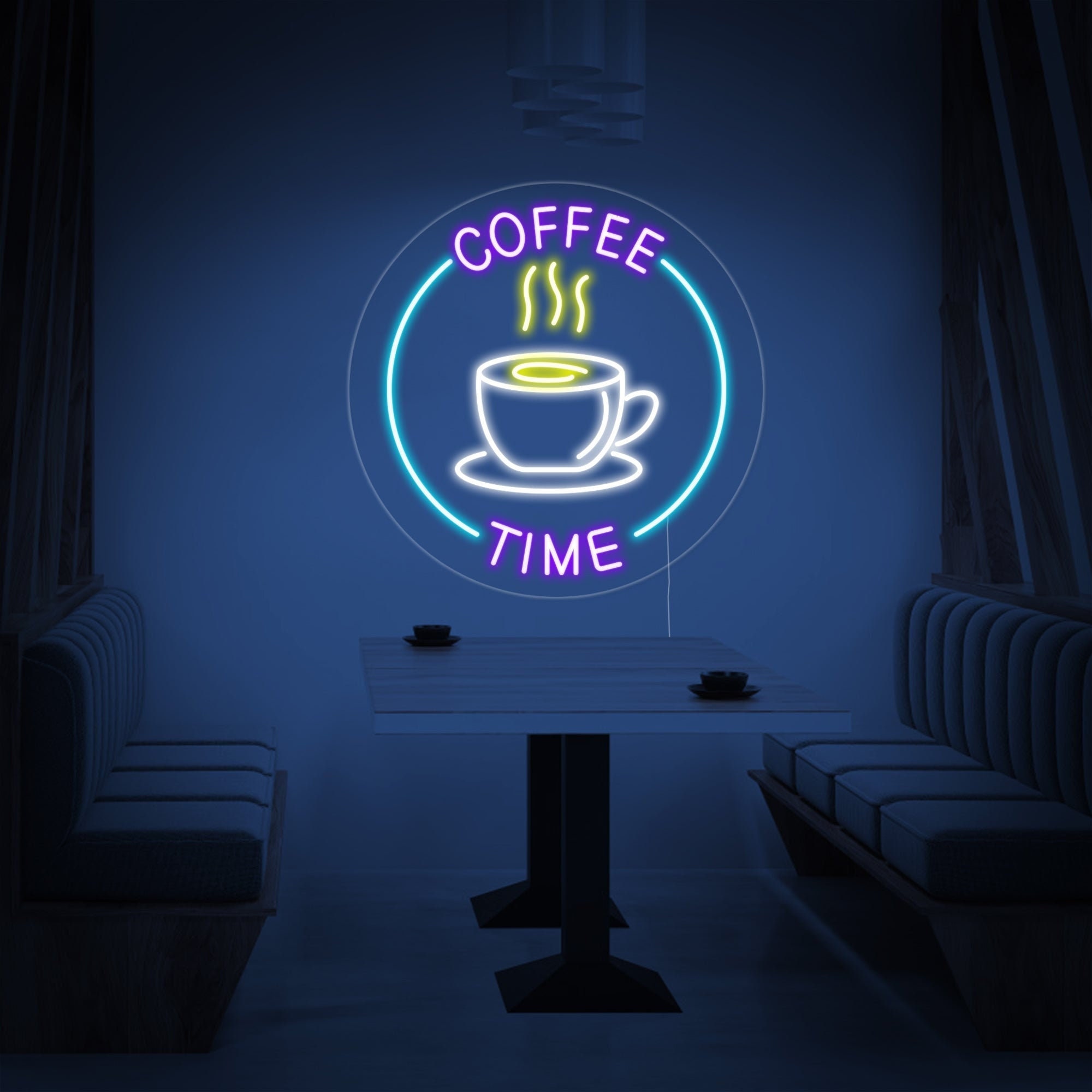 Coffee Time Neon Sign Cafe Neon Sign Coffee Led Sign Neon - Etsy