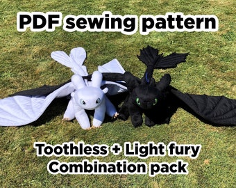 etsy toothless plush