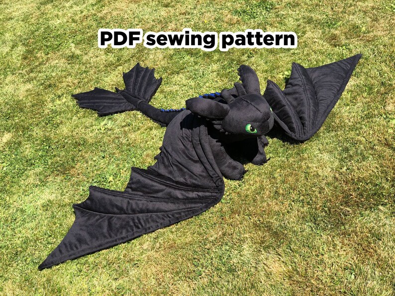 etsy toothless plush