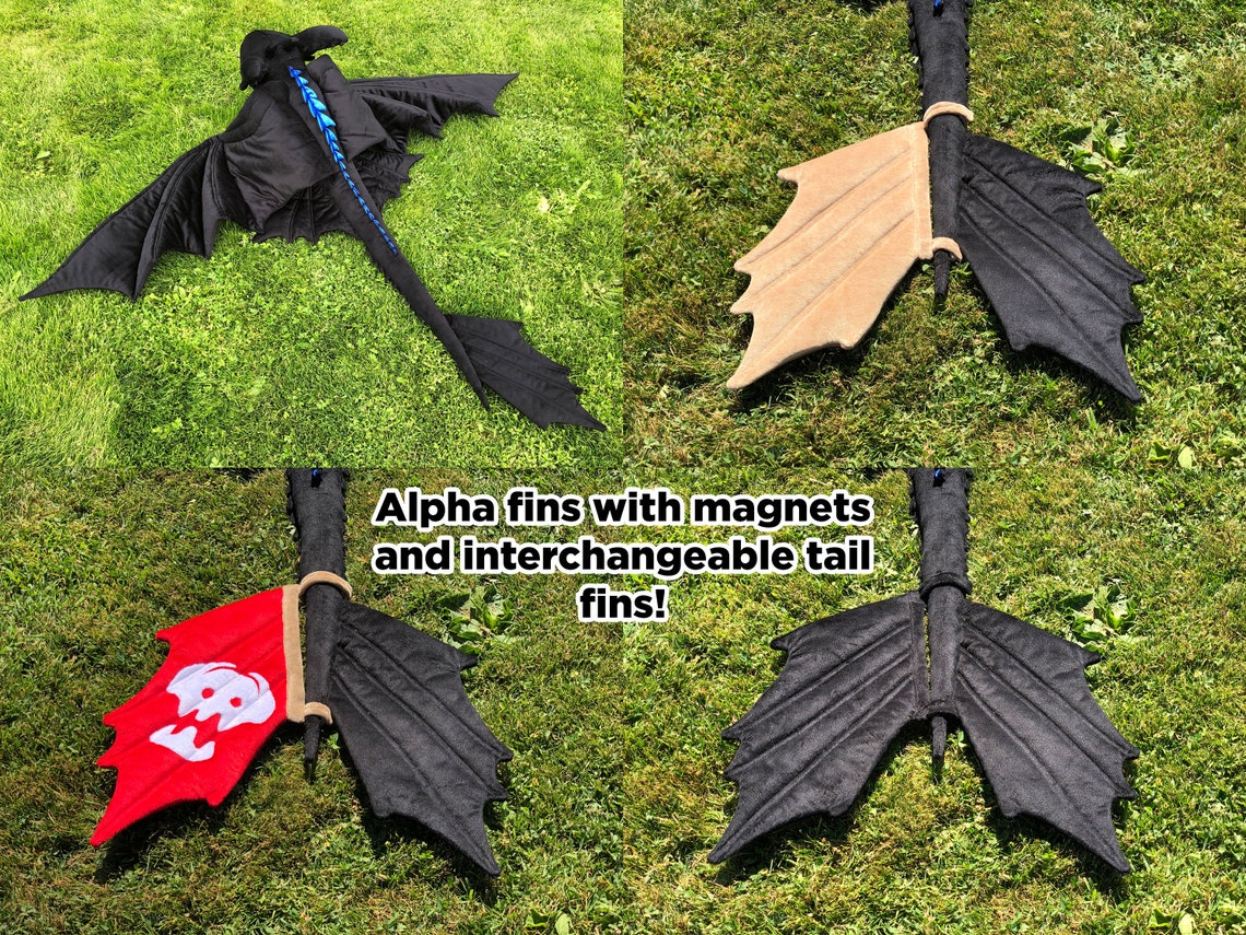 Giant Toothless Plush PDF Sewing Pattern and Instuctions - Etsy Canada