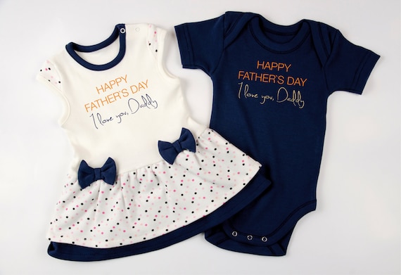 twins baby dress set