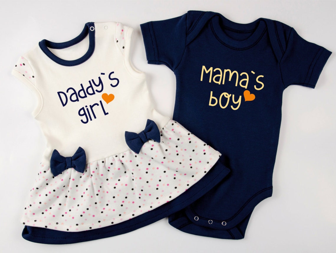 Boy Girl Twin Twin Matching Outfits Twin Baby Boy and Girl Etsy