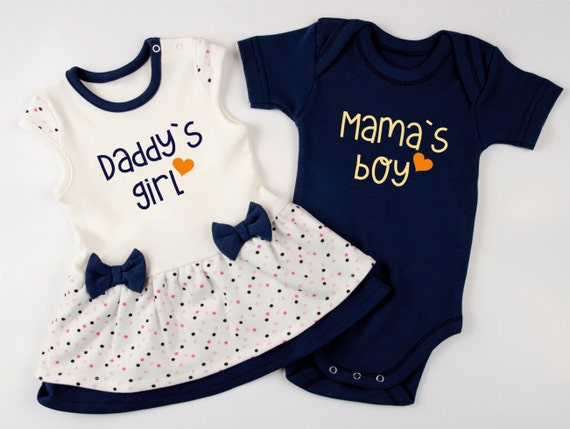 newborn boy and girl matching outfits