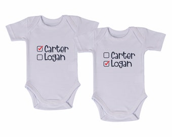 Funny Twin Personalized Outfits