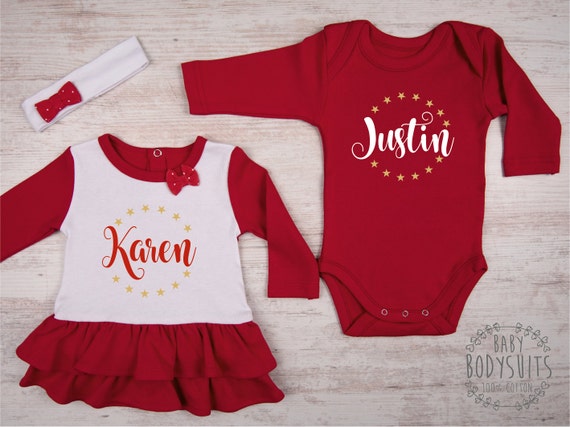 christmas twin outfits