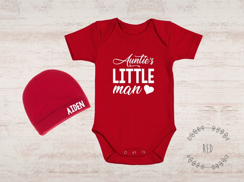 Auntie Baby Clothes Auntie's Little Man Bodysuit & Etsy