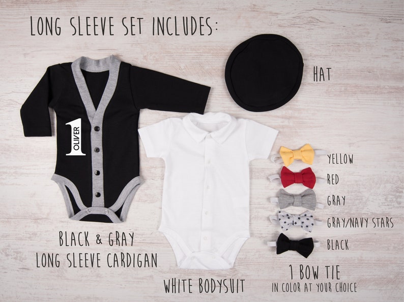 One Year Old Boy Birthday Outfit Personalized Baby Boy Etsy