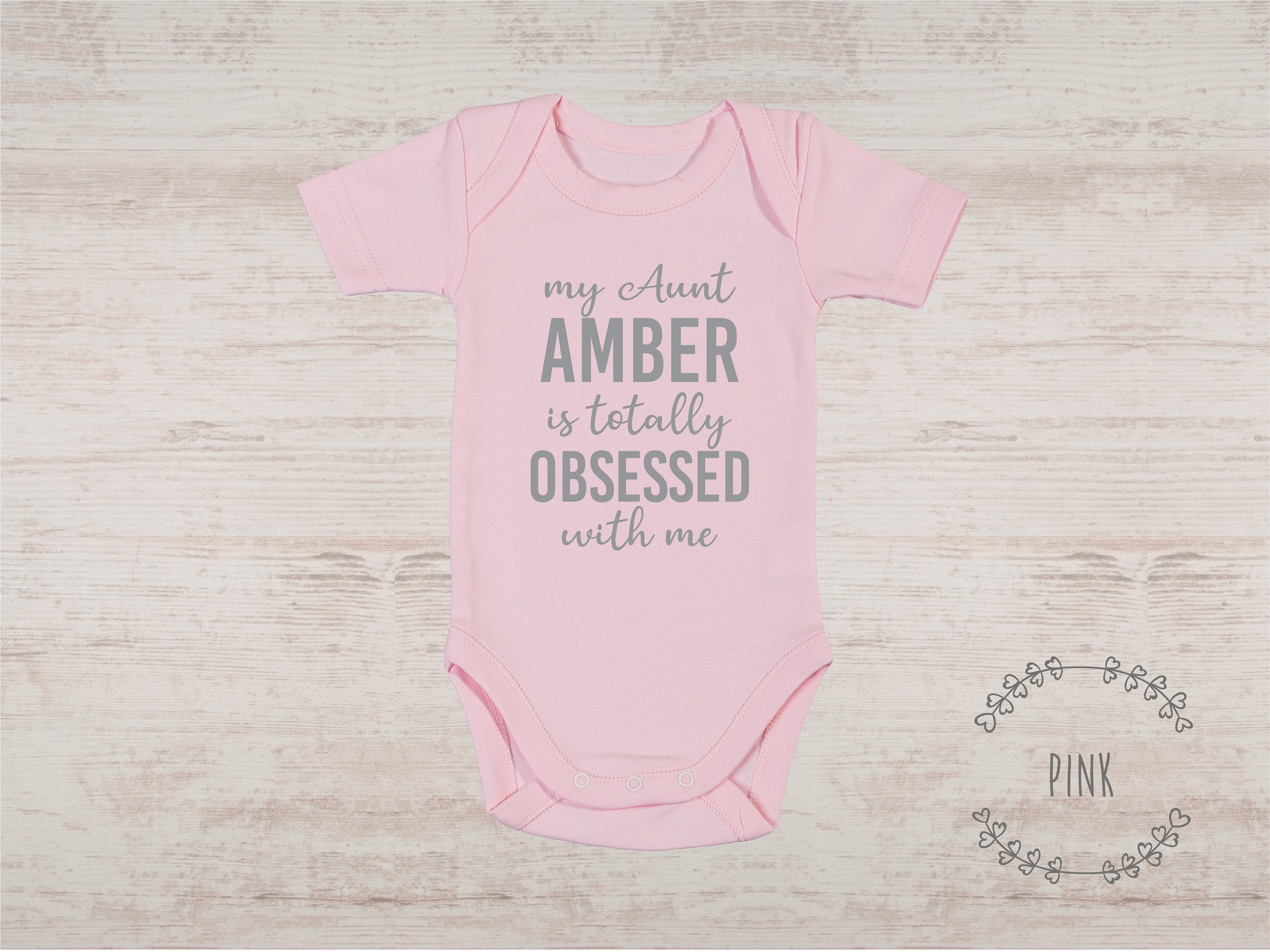 Aunt Baby Clothes My Aunt is Totally Obsessed With Me | Etsy