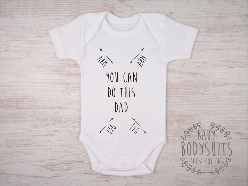 Baby Shower Gift New Dad You Can Do This Suit 0 3 Months