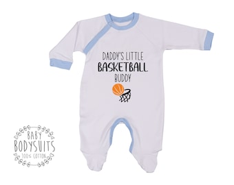 Daddy's Little Basketball Buddy Baby Footie