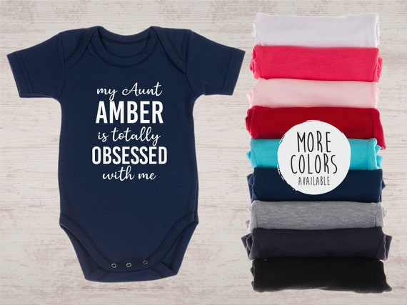 Cute Baby Onesies My Aunt Feels Guilty Baby Onesie Funny All I Got is This Lousy T-Shirt m220 Aunt Baby Gifts Aunt Baby Shirts