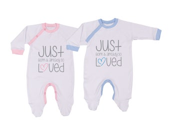 Just Born & Already So Loved Baby Girl or Baby Boy Coming Home Outfit