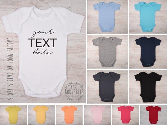 etsy personalized baby clothes