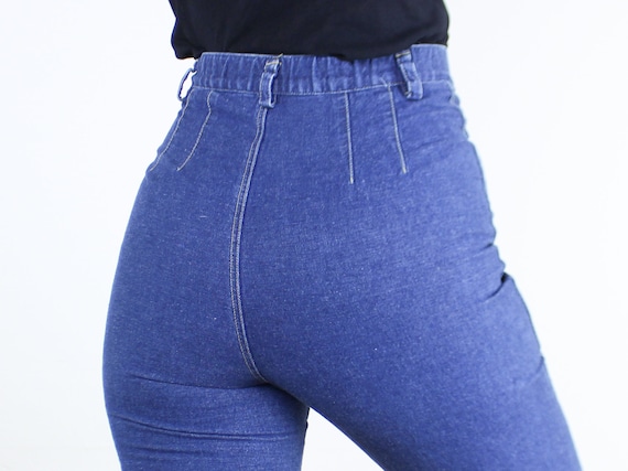 【HI FI FNK】Re Vintage Washed Denim The Ditcher Roller Zip Skimp - Music Is The Medium | MOTHER