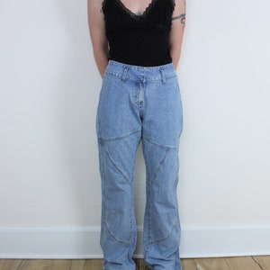 Vintage 90s/y2k Calvin Klein Jeans Denim Patchwork Design - Etsy