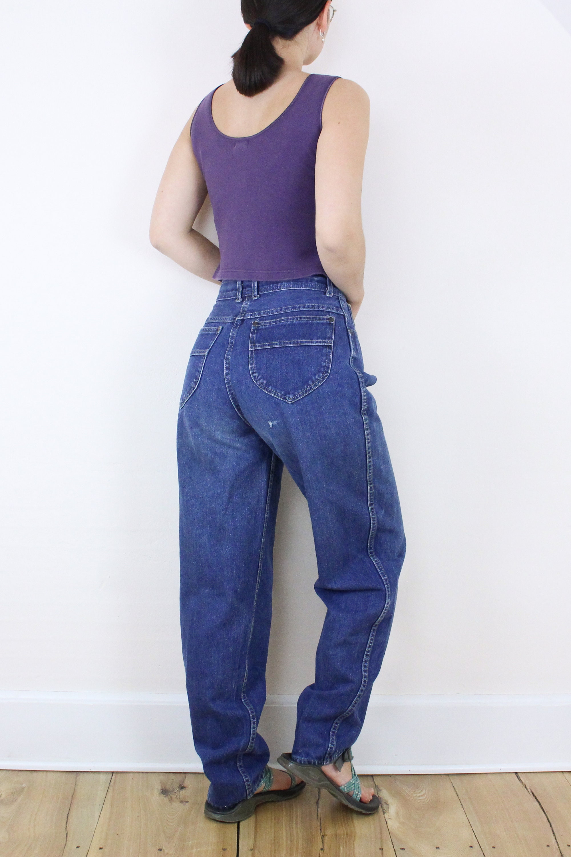 Vintage 90's 28W Colorados Jeans, Medium Wash Blue Denim