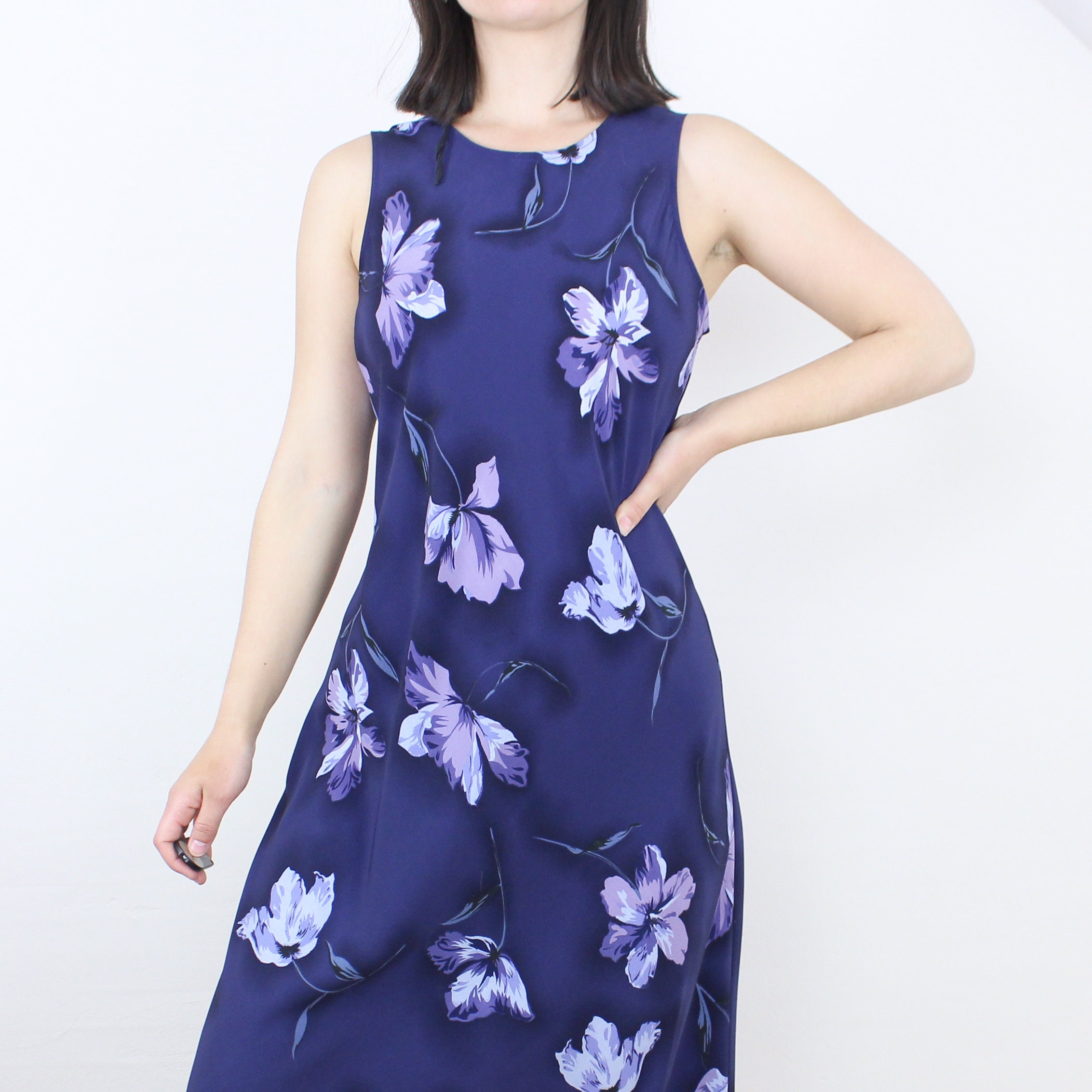 3COLOUR★Sleeveless Tank Dress A-Line Maxi Dress 317 WE MAXI A-LINE TANK DRESS | JJill