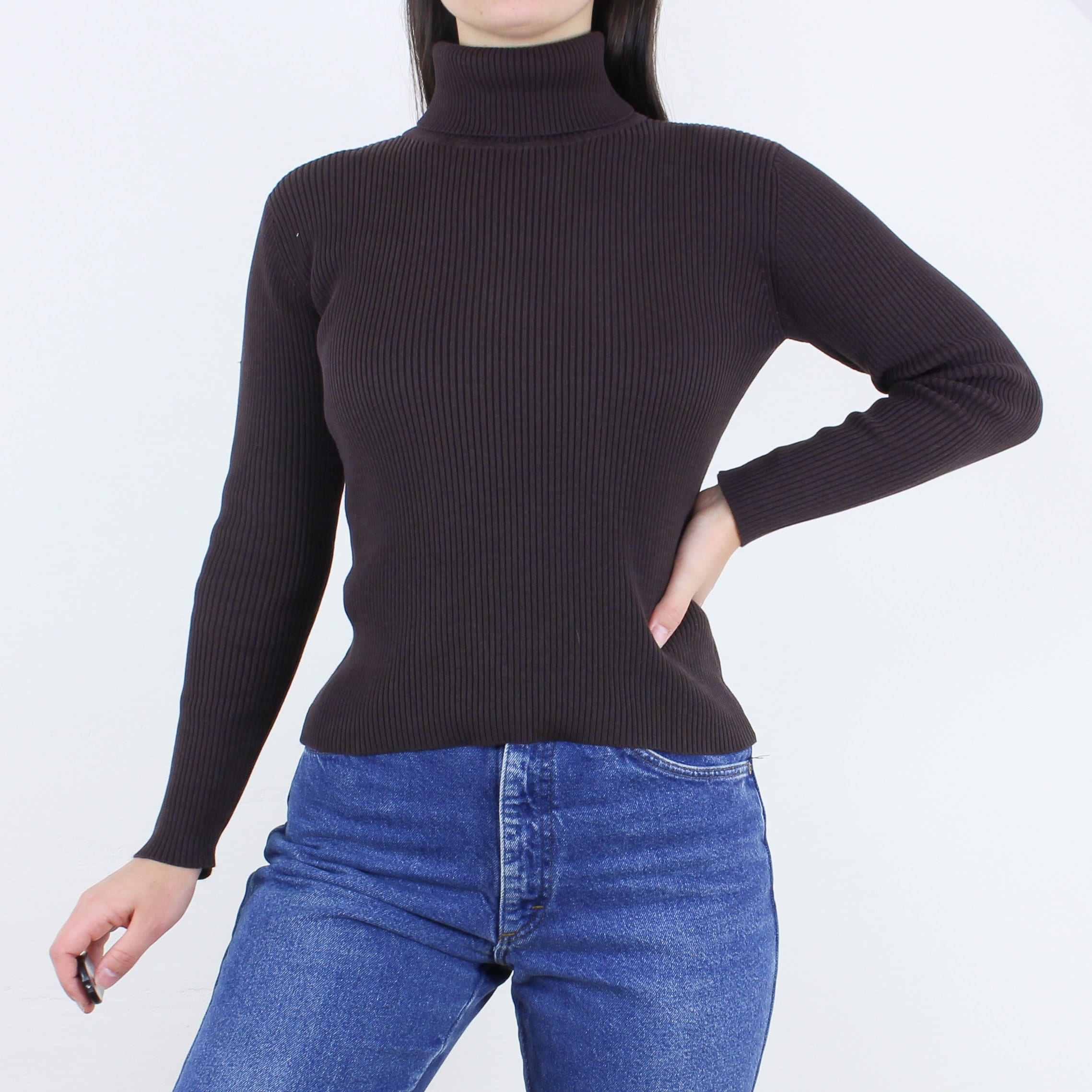 Turtleneck Shirt Top - Etsy