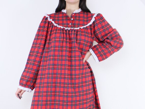 Lanz Of Salzburg Flannel Nightgown