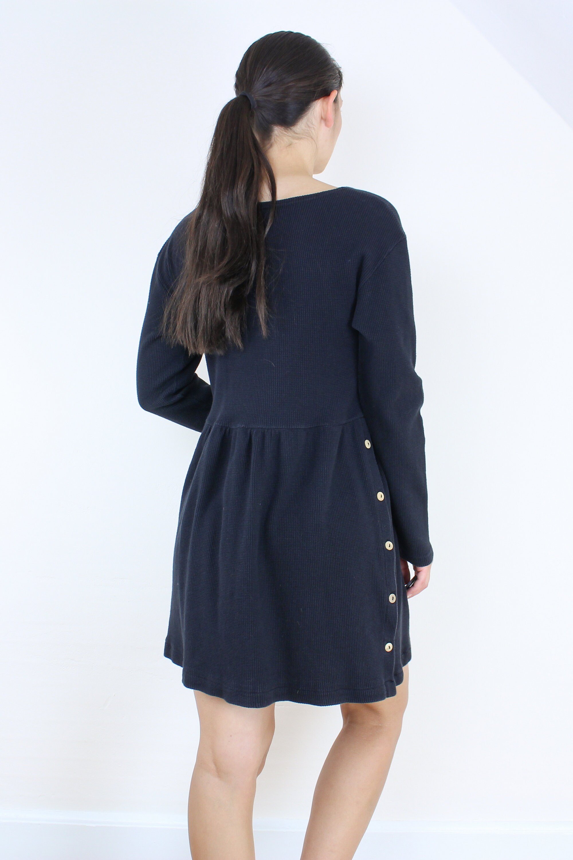 tweed knit dress Pink Braid Neck Double Pocket Tweed Dress – Sofi Stella Women's &  Children's Boutique main image 1