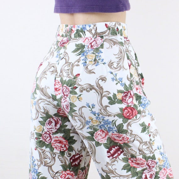 【THEAIRTOWN】Punching Flower Wide Pants Q3YB06WFMT0-P8EO-ALT1