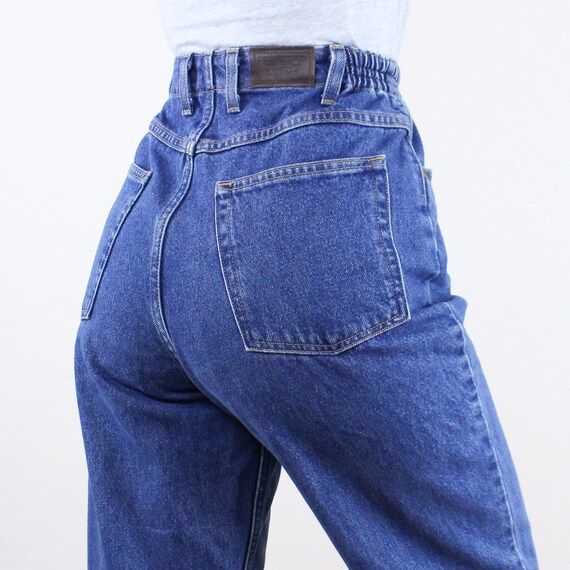 Vintage 90's 29-32W Tall LLBean jeans, medium was… - image 1
