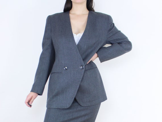 80's vintage double set up suit シックブラウン 80's vintage double set up suit シックブラウン