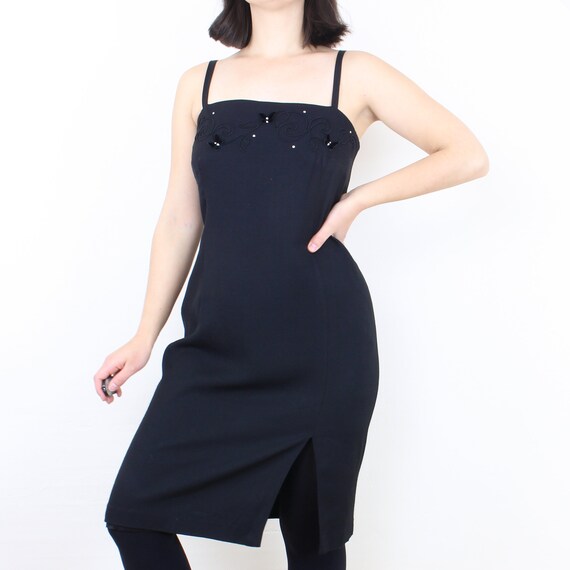 onyx nite black dress Vintage Onyx Nite Evening Dress main image 1