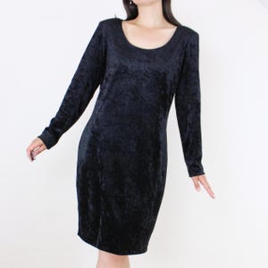 princess polly baby blue dress black crushed velvet dress main image 0