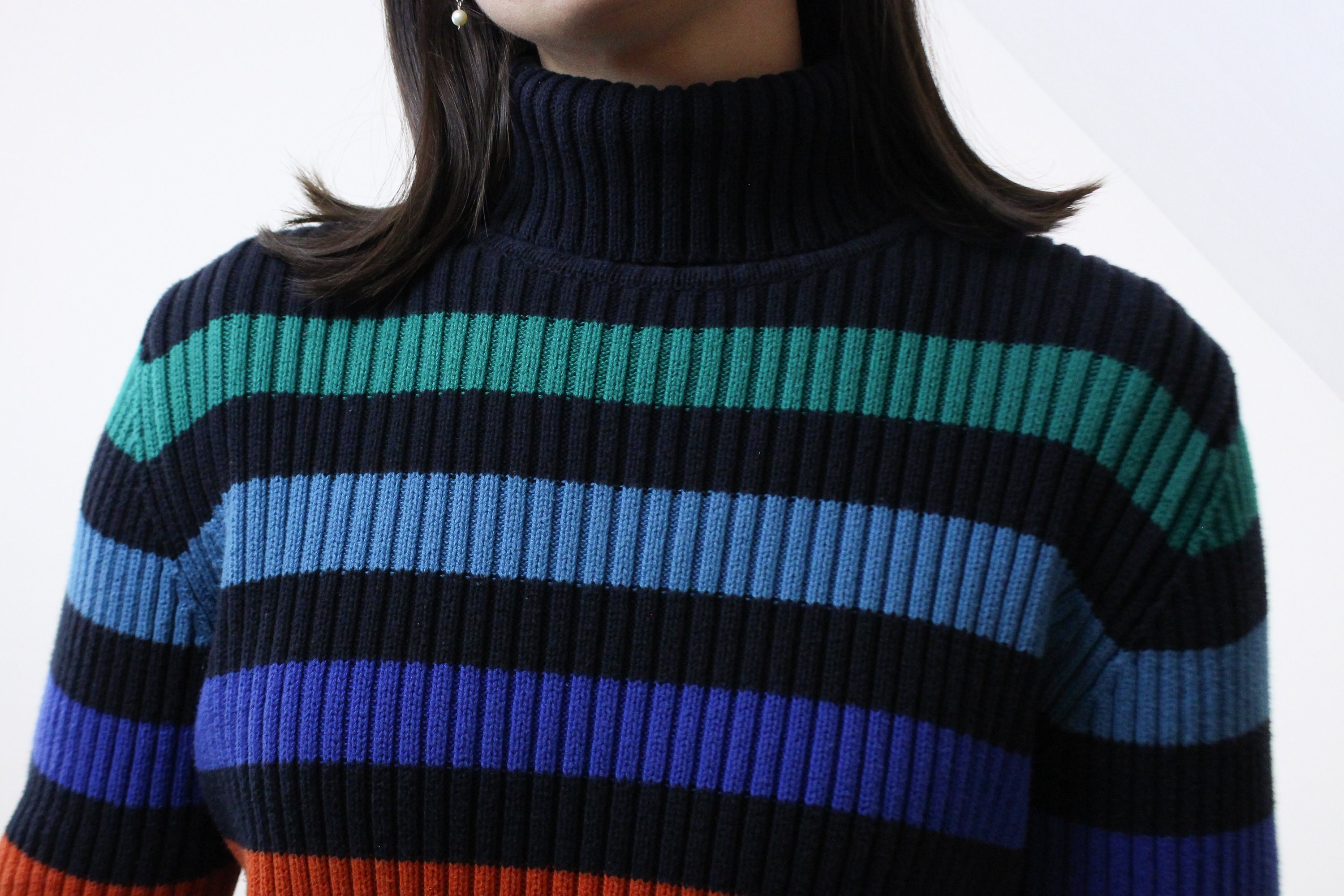 トップス vintage - rainbow turtle neck 61Hzj7nXeZL._SY350_QL65_.jpg