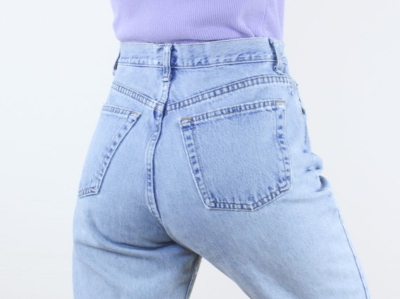 Vintage 90's 29W Gap jeans, light wash blue denim… - image 1