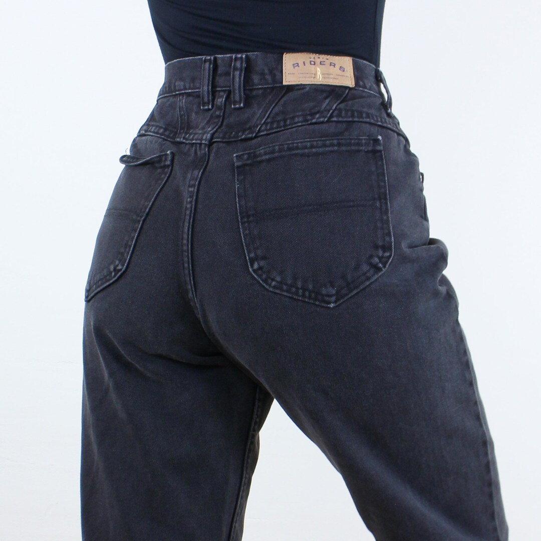 90's Dark Wash High Waist Jeans with Pleats by Lee main image 0