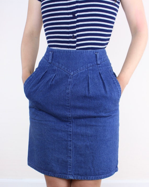 1990s Vintage Pencil Shape Maxi Skirt - S