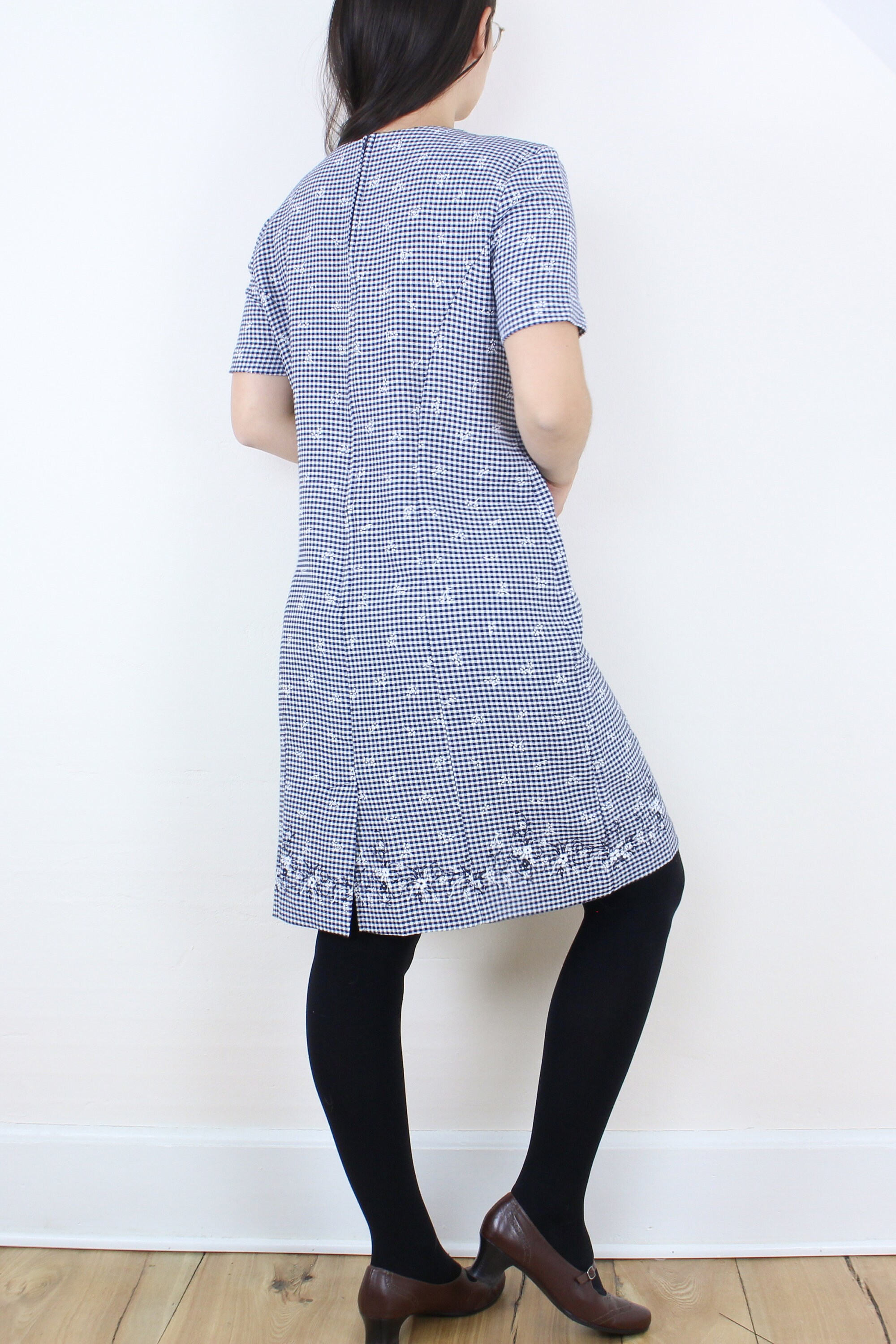 90s layered dress 90s Brown Floral Paisley Layered Dress ODDBALLL VINTAGE