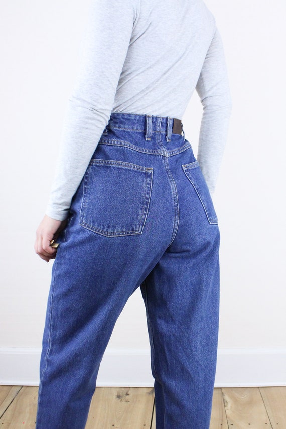 Vintage 90's 29-32W Tall LLBean jeans, medium was… - image 7